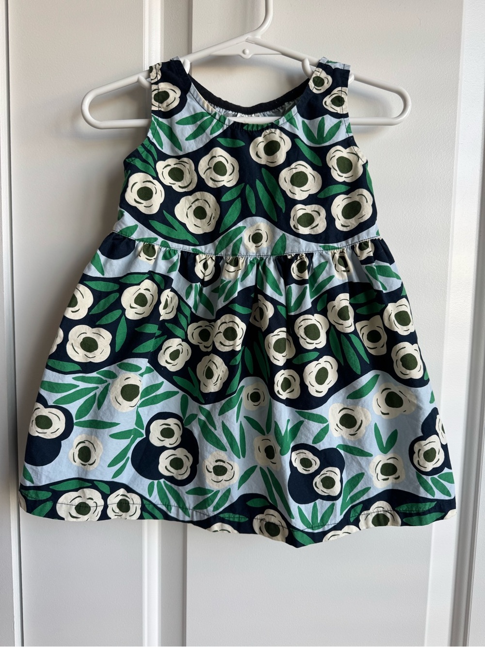 Uniqlo x Marimekko Floral Cotton Woven Baby Dress 12-18M